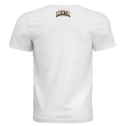 Solid White Triblend - 3413C - BACK