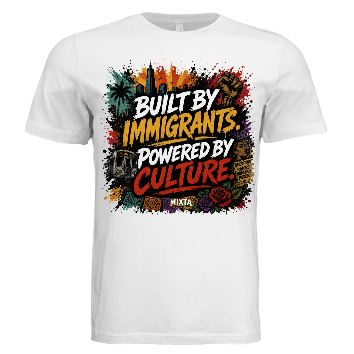 SOLID WHT TRBLND - 3413C - FRONT
