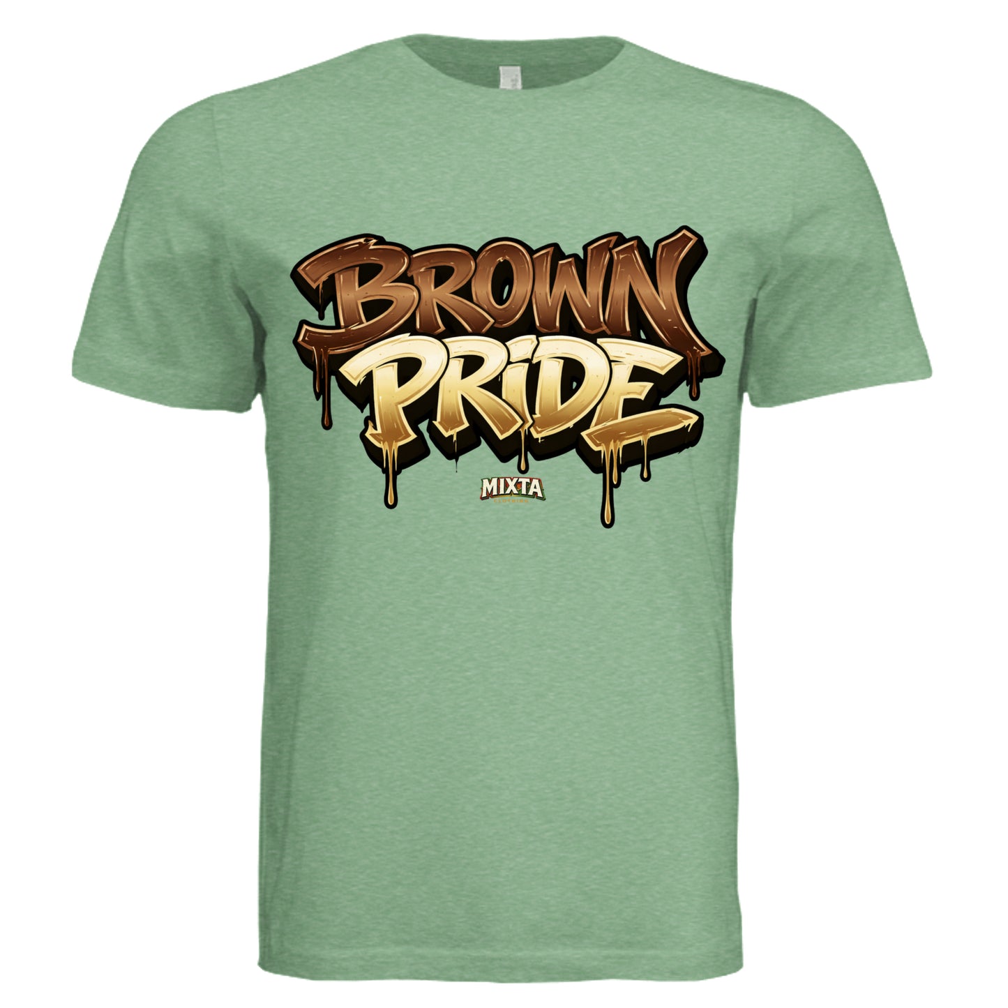 GREEN TRIBLEND - 3413C - FRONT