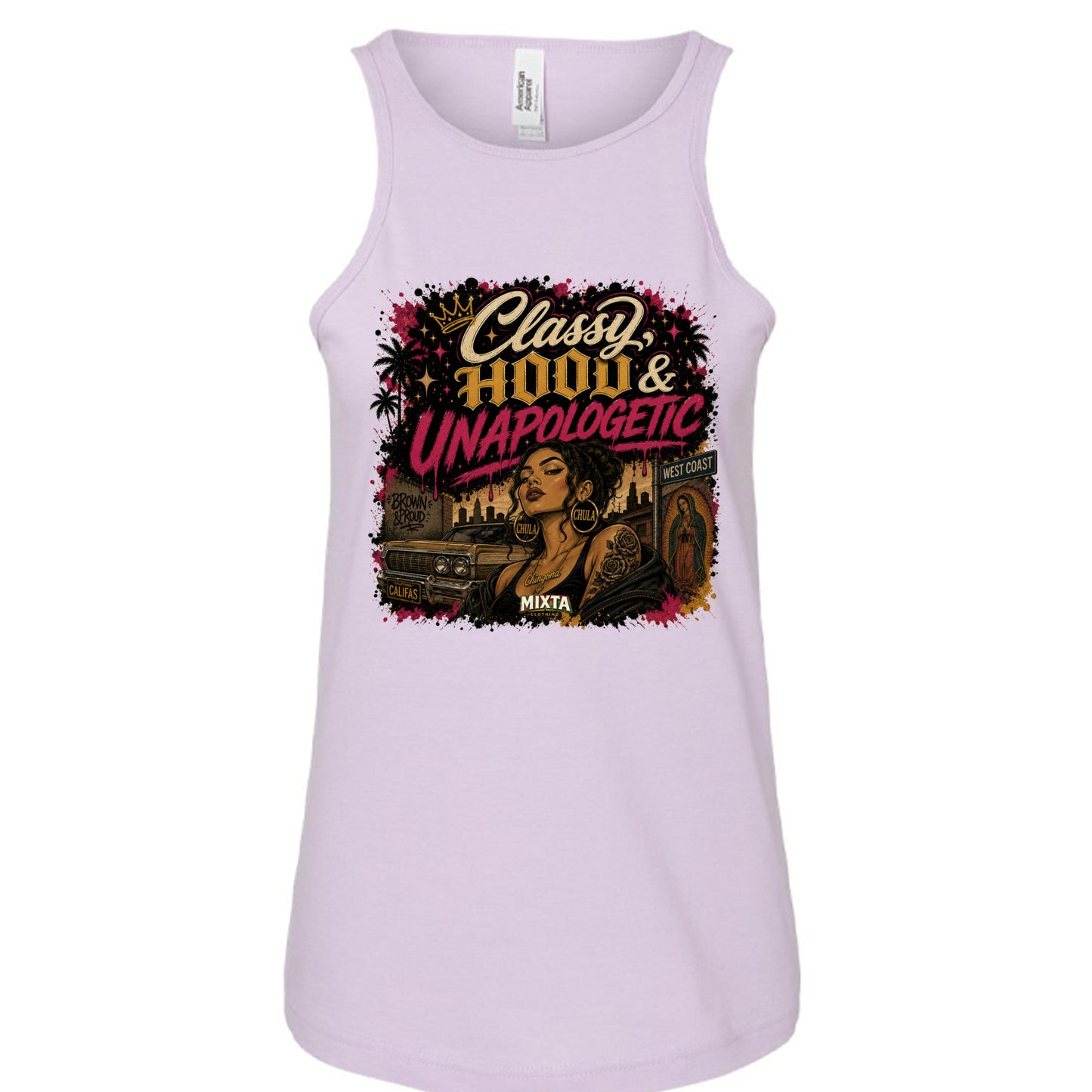Heather Lilac - 101CVC - FRONT