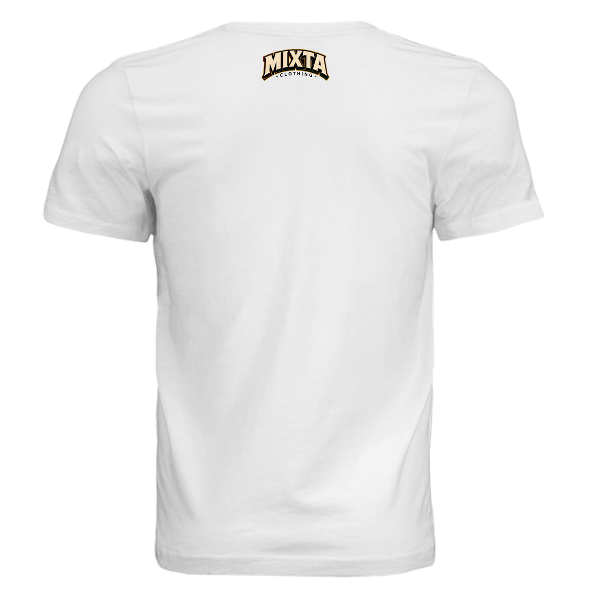 Solid White Triblend - 3413C - BACK