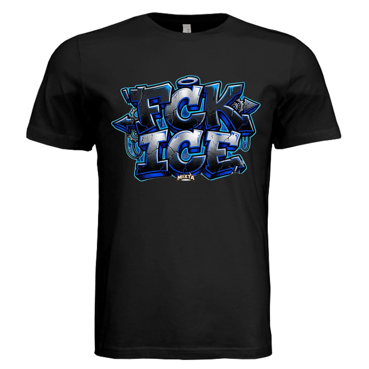 Solid Black Triblend - 3413C - FRONT